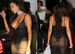 Kim Kardashian diện đồ ngày càng phản cảm