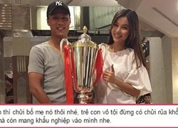 Kỳ Hân dọa anti-fan không được chửi con mình