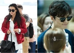 Lee Min Ho, Jeon Ji Hyun khiến sân bay "náo loạn" khi sang Tây Ban Nha đóng phim