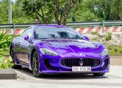 Maserati GranTurismo màu tím "cực độc", biển đẹp trở lại Sài Gòn