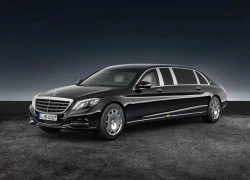 Maybach S600 Pullman Guard: xe siêu sang dành cho yếu nhân