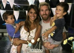 Messi tổ chức sinh nhật cho quý tử