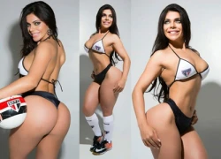 Miss BumBum khiến CĐV MU sướng rơn trước thềm derby Manchester