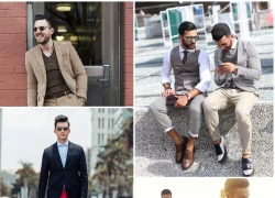 Ngắm Streetstyle mùa thu của các chàng trai cá tính thích diện quần kaki