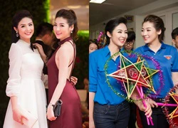 Ngọc Hân, Tú Anh tất bật chạy show cả ngày