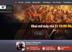 Reign of Warlords Game chiến thuật do VNG phát hành đã mở cửa thử nghiệm ngày hôm nay