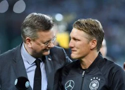 Schweinsteiger khóc nức nở ngày chia tay tuyển Đức