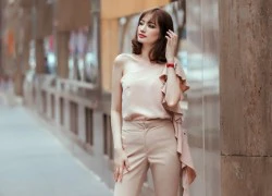 Trúc Diễm thanh lịch với gam màu pastel