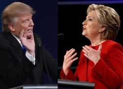 Trump ngắt lời Clinton 51 lần khi tranh luận trực tiếp