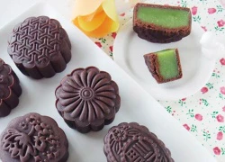 [Chế biến] - Tự làm bánh nướng chocolate nhân trà xanh đón Trung thu