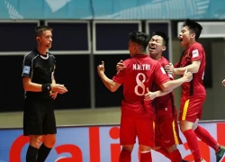 Tuyển futsal Việt Nam thắng trận ra quân ở World Cup