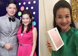 Vợ Bình Minh khoe được chồng tặng iphone 7