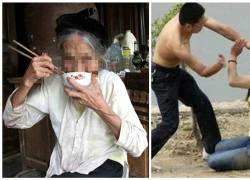 Ăn xong tô canh, mẹ chồng nôn ra một vũng máu to khiến chồng nổi điên túm tóc vợ lôi ra...