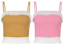 Áo croptop tua rua năng động SID49730