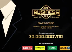 AOE Business Cup 2016: Giải đấu AoE cực khủng dành riêng cho &#8220;bô lão&#8221; 30 tuổi trở lên