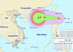 Áp thấp nhiệt đới gần Biển Đông đã mạnh lên thành bão