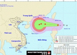 Áp thấp nhiệt đới mạnh lên thành bão, có tên quốc tế là Aere