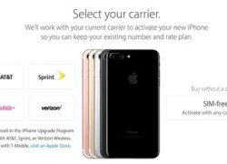 Apple mở bán iPhone 7 không khóa mạng tại Mỹ