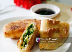 [Chế biến] - Bánh hẹ thơm ngon cho ngày mới