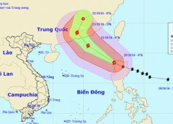 Bão Haima đã vào Biển Đông, trở thành cơn bão số 8