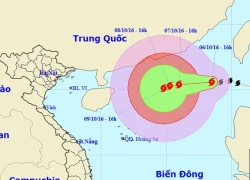 Bão số 6 đang tiếp tục mạnh thêm