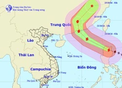 Biển Đông sắp đón siêu bão Haima