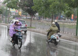 Cảnh báo mưa giông tại Hà Nội, xuất hiện áp thấp nhiệt đới trên biển