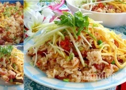 [Chế biến] - Cơm chiên mắm ruốc ngon tuyệt cho bữa sáng đủ chất