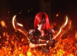 Cosplay Katarina đầy ma mị trong Liên Minh Huyền Thoại