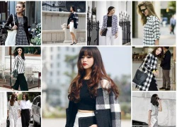 Đen Trắng gam màu quyền lực trải khắp street style của giới trẻ