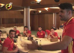 Diego Costa mừng sinh nhật thứ 28 ở ĐT Tây Ban Nha