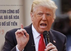 [Đồ họa] &#8220;Đòn độc&#8221; trong khẩu chiến Trump-Clinton