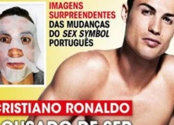 Ham "tút" ngoại hình, Ronaldo dứt điểm tệ