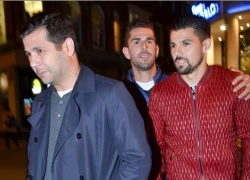 Henrikh Mkhitaryan và Nolito ra ngoài ăn tối cùng nhau