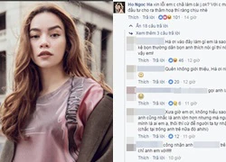 Hồ Ngọc Hà đáp trả anti-fan trên Instagram: "Tên cao quý mà nói chuyện như cáo quỷ"