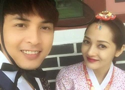 Hồ Quang Hiếu cùng mặc Hanbok, vi vu Hàn Quốc cùng Bảo Anh