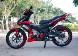 Honda Winner 150 độ dàn vỏ tông đỏ nổi bật ở Bình Phước