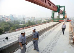 Hợp long toàn tuyến đường sắt trên cao Cát Linh Hà Đông