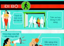 Infographic: Cách phòng tránh "yêu râu xanh" mọi lúc mọi nơi