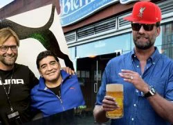 Klopp khoái bia và hâm mộ Maradona