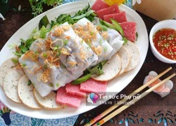 [Chế biến] - Lâu lâu làm bánh cuốn bằng chảo cho cả nhà ăn sáng