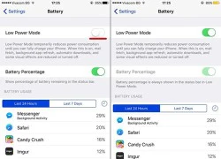 Mẹo cải thiện thời lượng pin trên bộ đôi iPhone 7