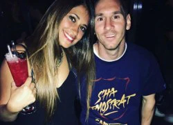 Messi và bạn gái khoe cặp hình xăm dễ thương