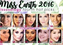 Nam Em lọt top 20 Hoa hậu Trái đất 2016 do Missosology bình chọn