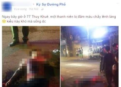 Nam thanh niên chết oan khi gặp phải 2 nhóm hỗn chiến ở Tây Hồ, Hà Nội