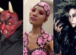 Những màn hóa trang độc lạ của sao Việt và nhóc tỳ trong Halloween 2016