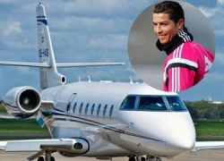 Ronaldo cho thuê máy bay riêng với giá cắt cổ