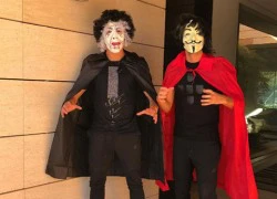 Ronaldo hóa trang Halloween khiến CĐV bối rối