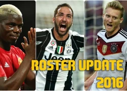 Roster Update máy chủ FIFA Online 3 Hàn Quốc ngày 3/11 tới