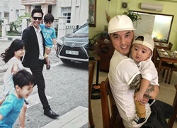 Sau ánh đèn sân khấu, đây chính là những ông bố soái ca bậc nhất showbiz Việt!